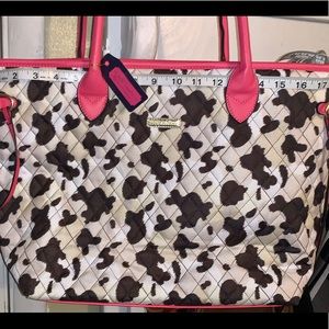 Simply Southern Cow print tote